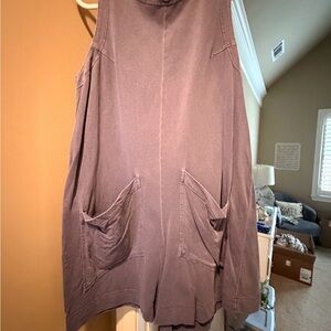 Double Zero Gray/Blue Romper